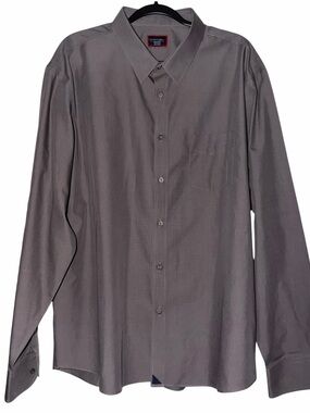 UNTUCKit XXL Gray Button Down